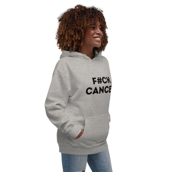 F#ck Cancer Unisex Hoodie - Image 4