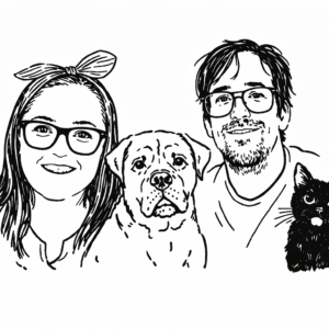 Family Sketch Digital Download